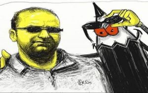 هذا ما قاله الكاريكاتوريست إبن تاونات يوسف بخوثة في كتاب “السخرية والحرية…”