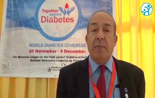 الدكتور جمال بلخضير رئيس الرابطة المغربية لداء السكري