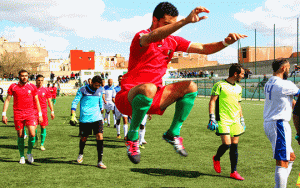 لاعب إتحاد تاونات خالد المحفوضي يدخل القفص الذهبي‎