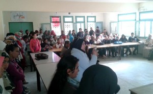 تلاميذ الإعدادية يحاكمون” السيدا ” بمنطقة بوهودة بنواحي تاونات