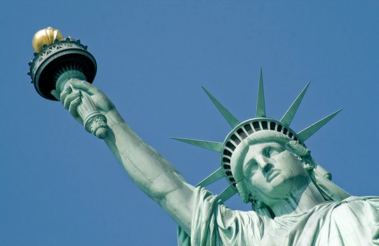 تمثال الحرية بأمريكا