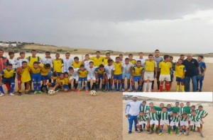 فريق نهضة تيسة لكرة القدم ينظم مباريات للفتيان بمدرسة النصر الفاسي