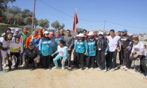 جمعية القرية للتنمية تنظم سباقا في العدو الريفي لفائدة نزيلات دور الطالبة  بقرية با محمد
